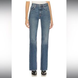 GRLFRND Melanie Petite High Rise Boot Cut Jeans in Los Feliz Size 25